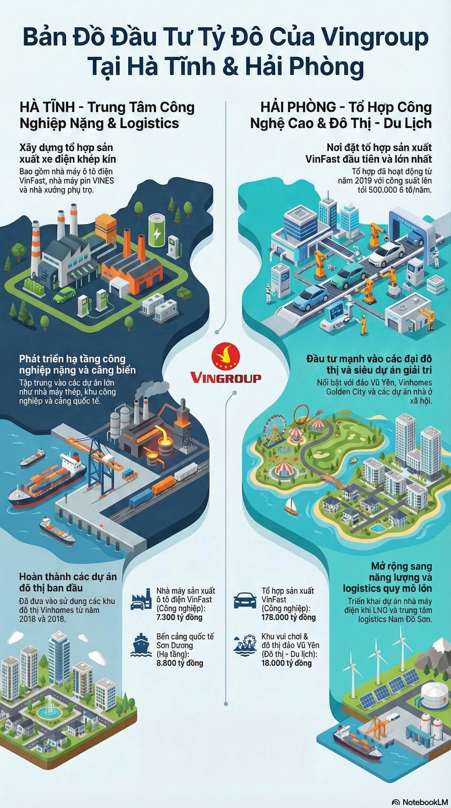 Tỷ phú Phạm Nhật Vượng chọn 2 quê hương làm địa điểm cho loạt dự án tỷ USD từ ô tô điện, bến cảng, thép, LNG đến các khu đô thị- Ảnh 3.