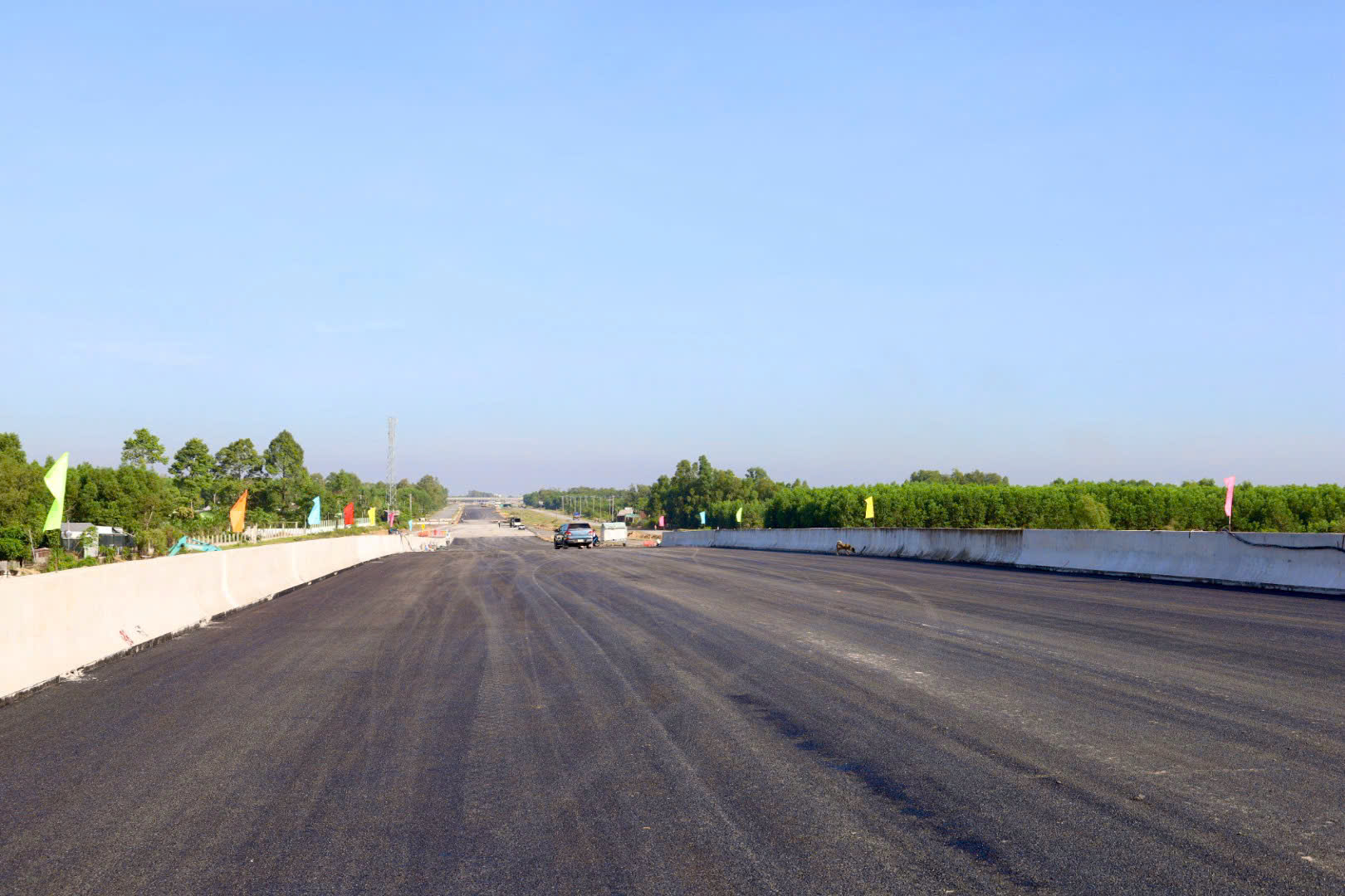 Những cây số Vành đai 3 đầu tiên sắp thông xe đạt tiến độ- Ảnh 9.