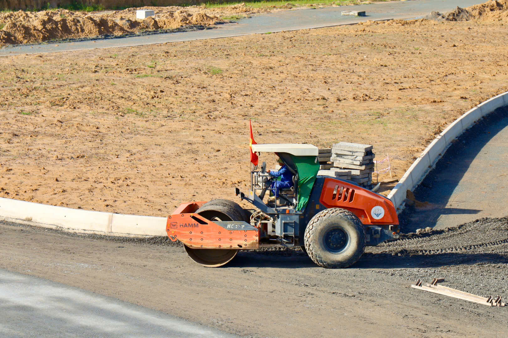 Những cây số Vành đai 3 đầu tiên sắp thông xe đạt tiến độ- Ảnh 7.