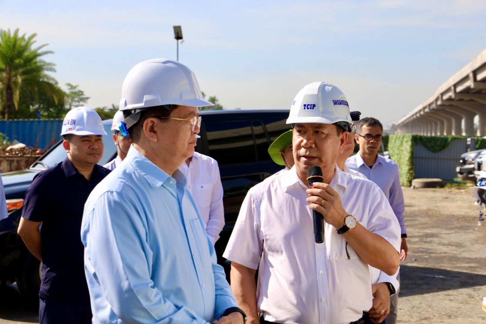 Những cây số Vành đai 3 đầu tiên sắp thông xe đạt tiến độ- Ảnh 2.