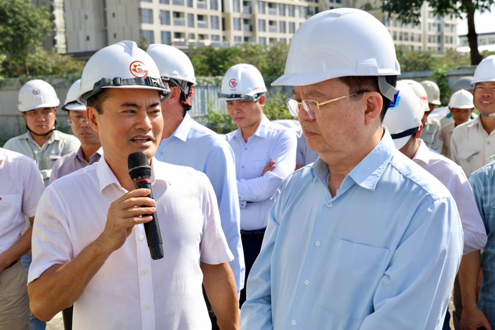 Những cây số Vành đai 3 đầu tiên sắp thông xe đạt tiến độ- Ảnh 3.