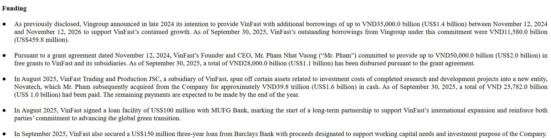 'Bom tấn' của VinFast: 80.000 tỷ đồng nợ vay có khả năng được xóa?- Ảnh 2.