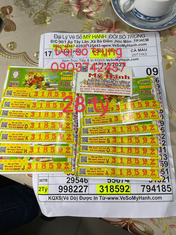 Xổ số miền Nam: Thầy giáo ở TPHCM trúng 4 tỉ đồng, nhận hết tiền mặt- Ảnh 3. Xổ số miền Nam: Thầy giáo ở TPHCM trúng 4 tỉ đồng, nhận hết tiền mặt- Ảnh 3.