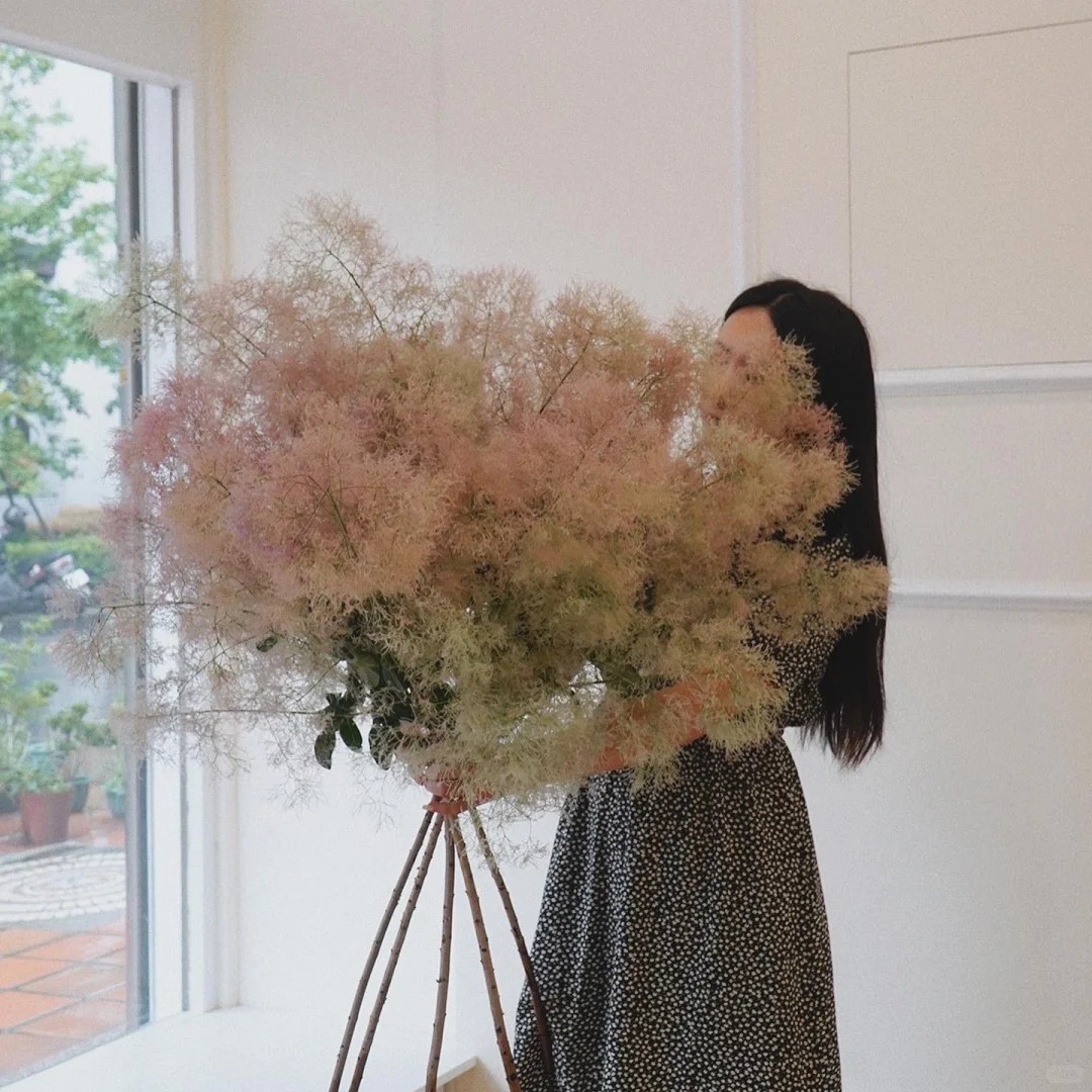 "Lạc lối" trước bình hoa khói tím: Loài cây nhìn như mây bông đang gây sốt góc nhà chị em- Ảnh 10.