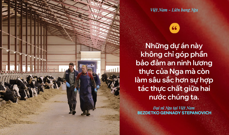 Đại sứ Nga tại Việt Nam nói về quan hệ Việt - Nga, nhắc đến những dự án Việt Nam "góp phần đảm bảo an ninh lương thực của Nga"- Ảnh 4. Đại sứ Nga tại Việt Nam nói về quan hệ Việt - Nga, nhắc đến những dự án Việt Nam "góp phần đảm bảo an ninh lương thực của Nga"- Ảnh 4.