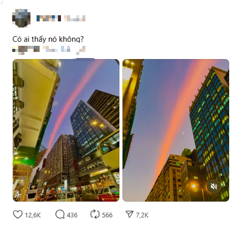 "Cây cầu lạ" xuất hiện trên bầu trời Hong Kong (Trung Quốc) sau 3 tiếng cháy như tận thế- Ảnh 2.