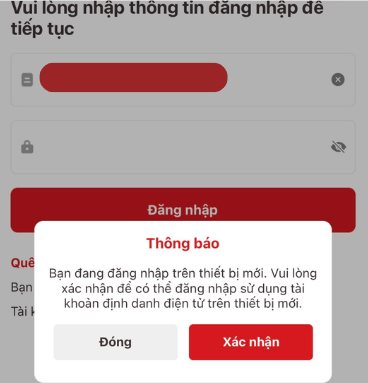Chỉ được đăng nhập 1 thiết bị, người dùng vào lại ứng dụng VNeID khi mất điện thoại thế nào?- Ảnh 1.