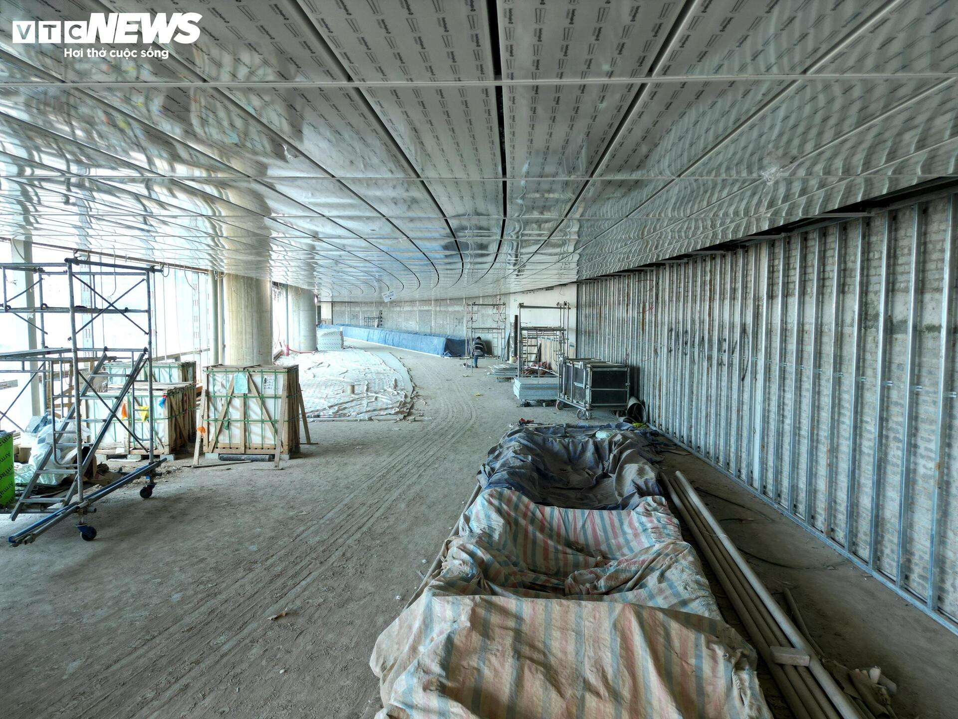 Bên trong nhà ga sân bay Long Thành trước ngày đón chuyến bay đầu tiên- Ảnh 19.