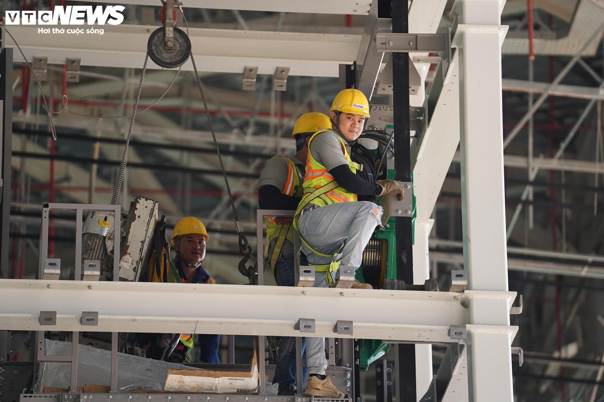 Bên trong nhà ga sân bay Long Thành trước ngày đón chuyến bay đầu tiên- Ảnh 7.