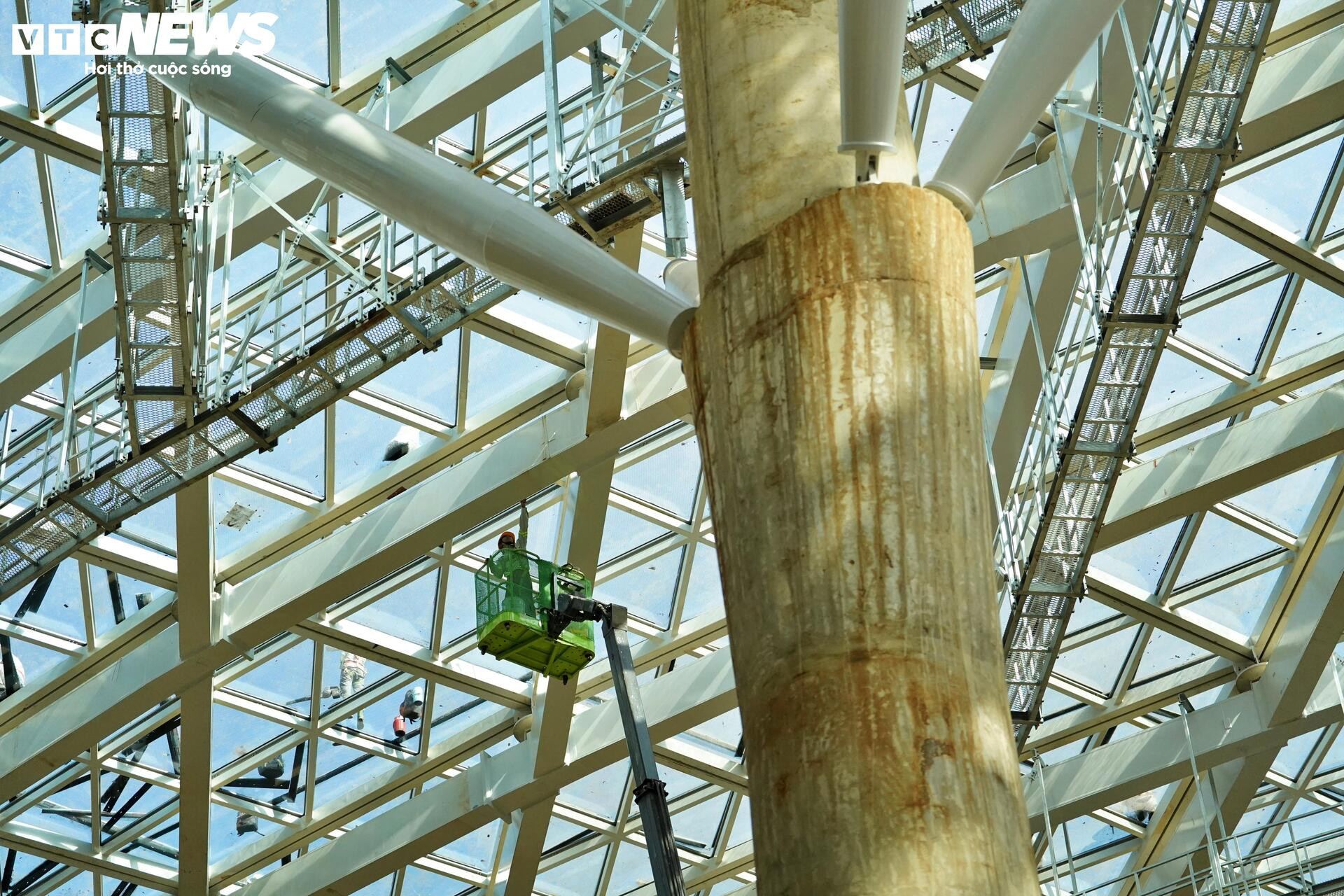 Bên trong nhà ga sân bay Long Thành trước ngày đón chuyến bay đầu tiên- Ảnh 8.