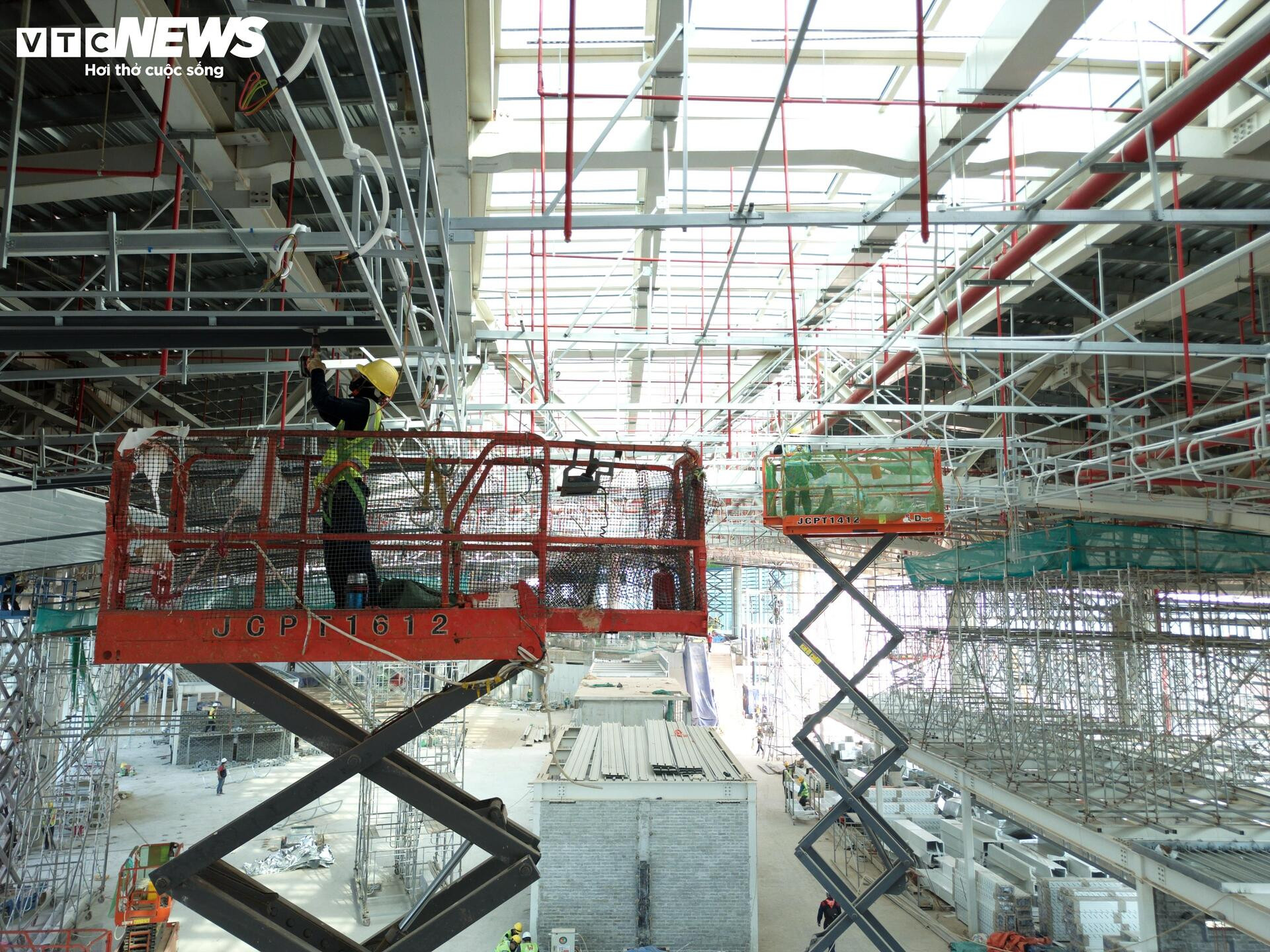 Bên trong nhà ga sân bay Long Thành trước ngày đón chuyến bay đầu tiên- Ảnh 15.