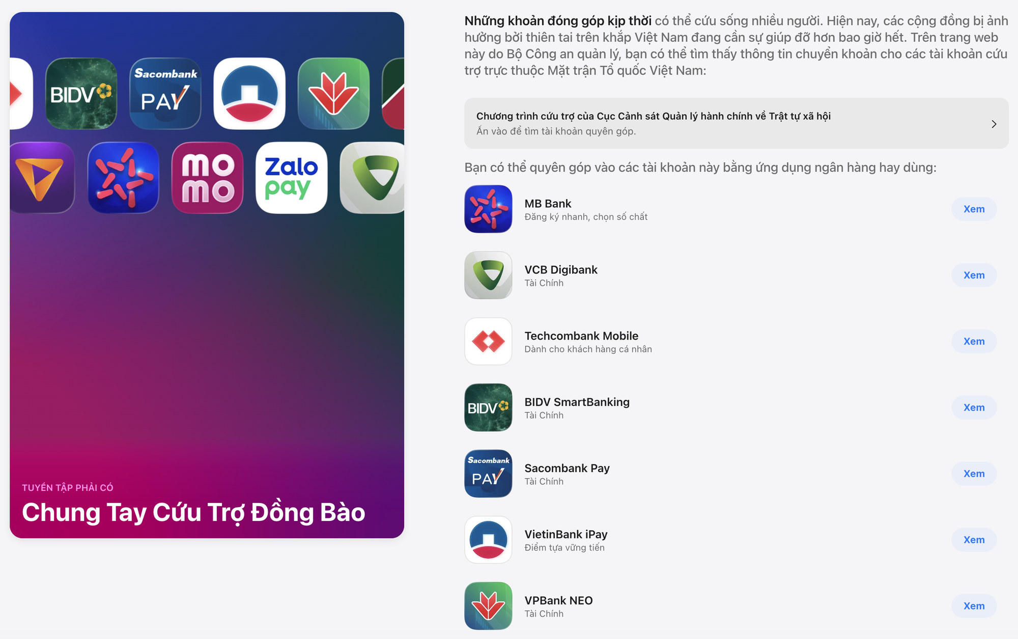 VNeID và loạt ứng dụng giúp chung tay cứu trợ đồng bào bão lũ- Ảnh 2.