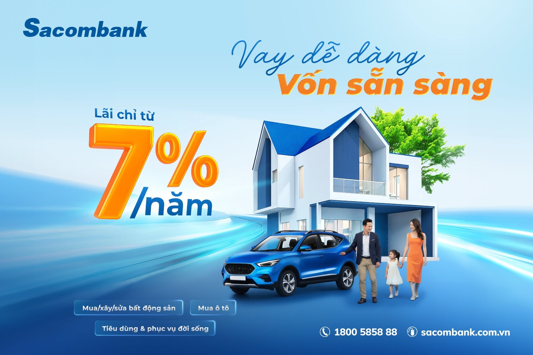 Sắm sửa cuối năm không lo nghĩ với lãi suất cho vay hấp dẫn từ Sacombank- Ảnh 1. Sắm sửa cuối năm không lo nghĩ với lãi suất cho vay hấp dẫn từ Sacombank- Ảnh 1.