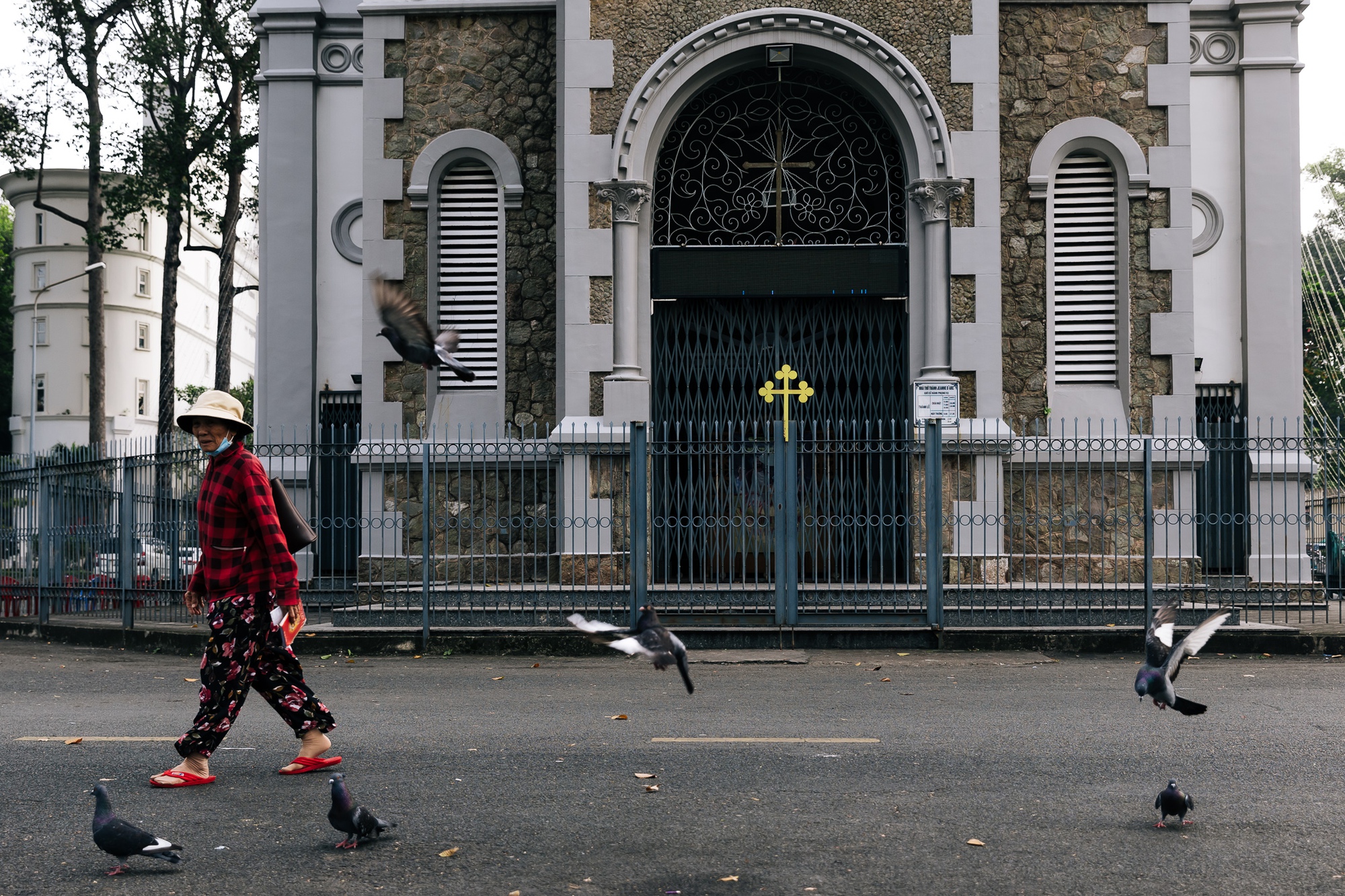 Chùm ảnh: TP.HCM trong ngày rét 19 độ C hiếm thấy- Ảnh 15. Chùm ảnh: TP.HCM trong ngày rét 19 độ C hiếm thấy- Ảnh 15.