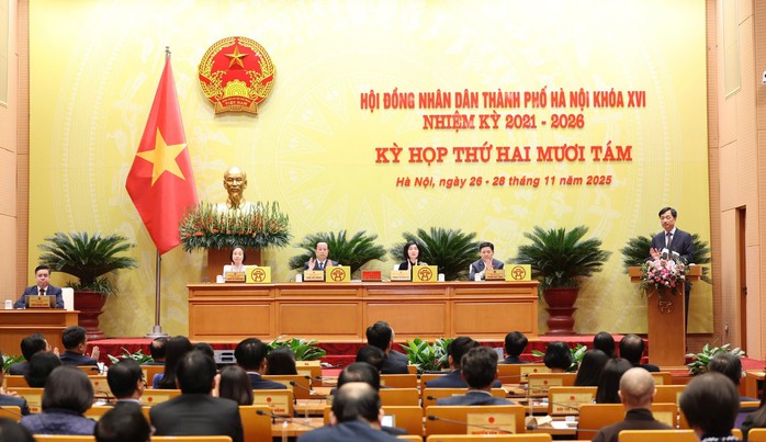 Hà Nội đề ra chỉ tiêu tăng trưởng 11% trong năm 2026- Ảnh 1. Hà Nội đề ra chỉ tiêu tăng trưởng 11% trong năm 2026- Ảnh 1.