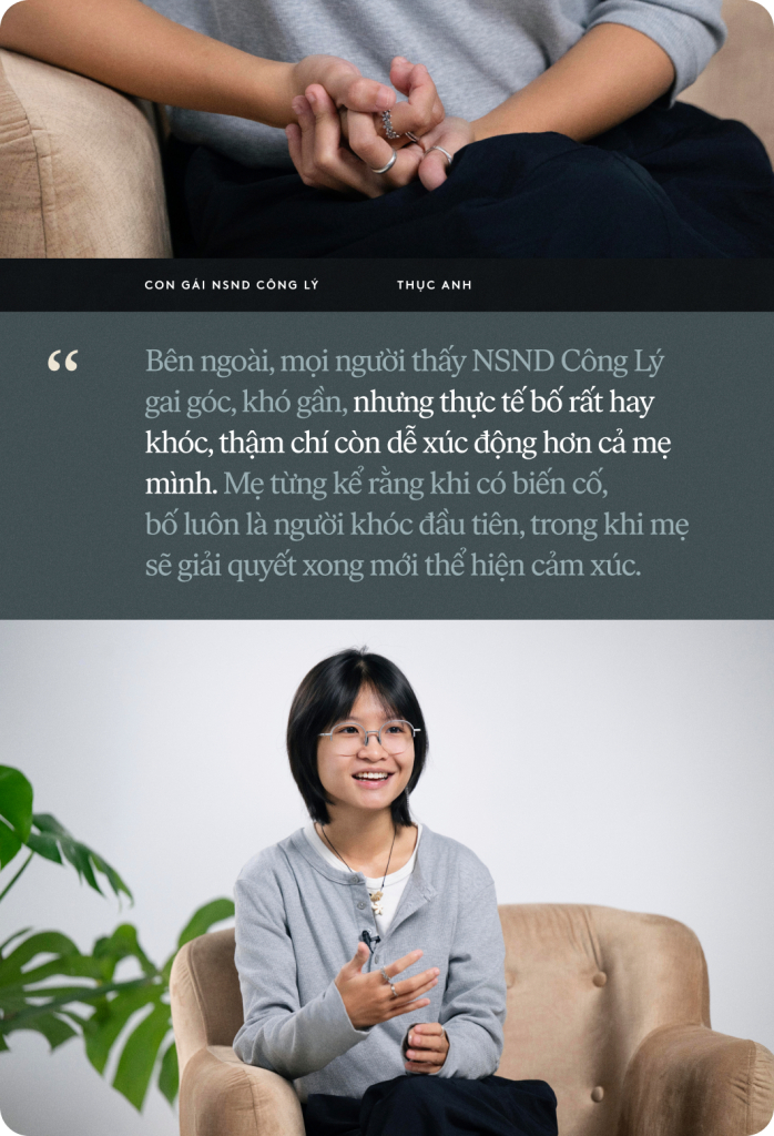 Thục Anh - con gái NSND Công Lý: Mình từng ước bố không nổi tiếng- Ảnh 9.