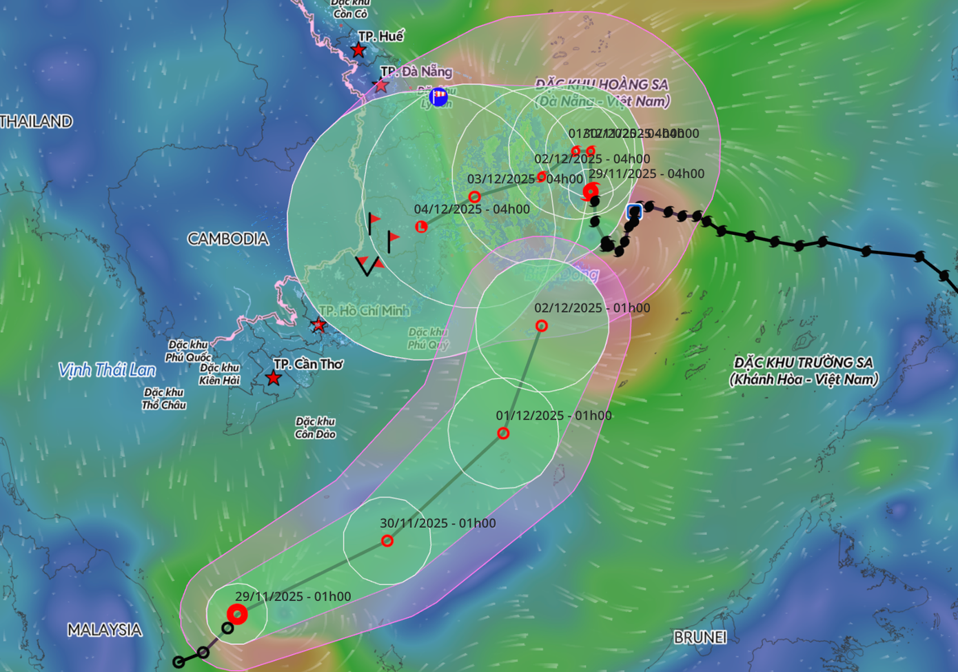 Biển Đông nhiều bão kỷ lục- Ảnh 1. Biển Đông nhiều bão kỷ lục- Ảnh 1.