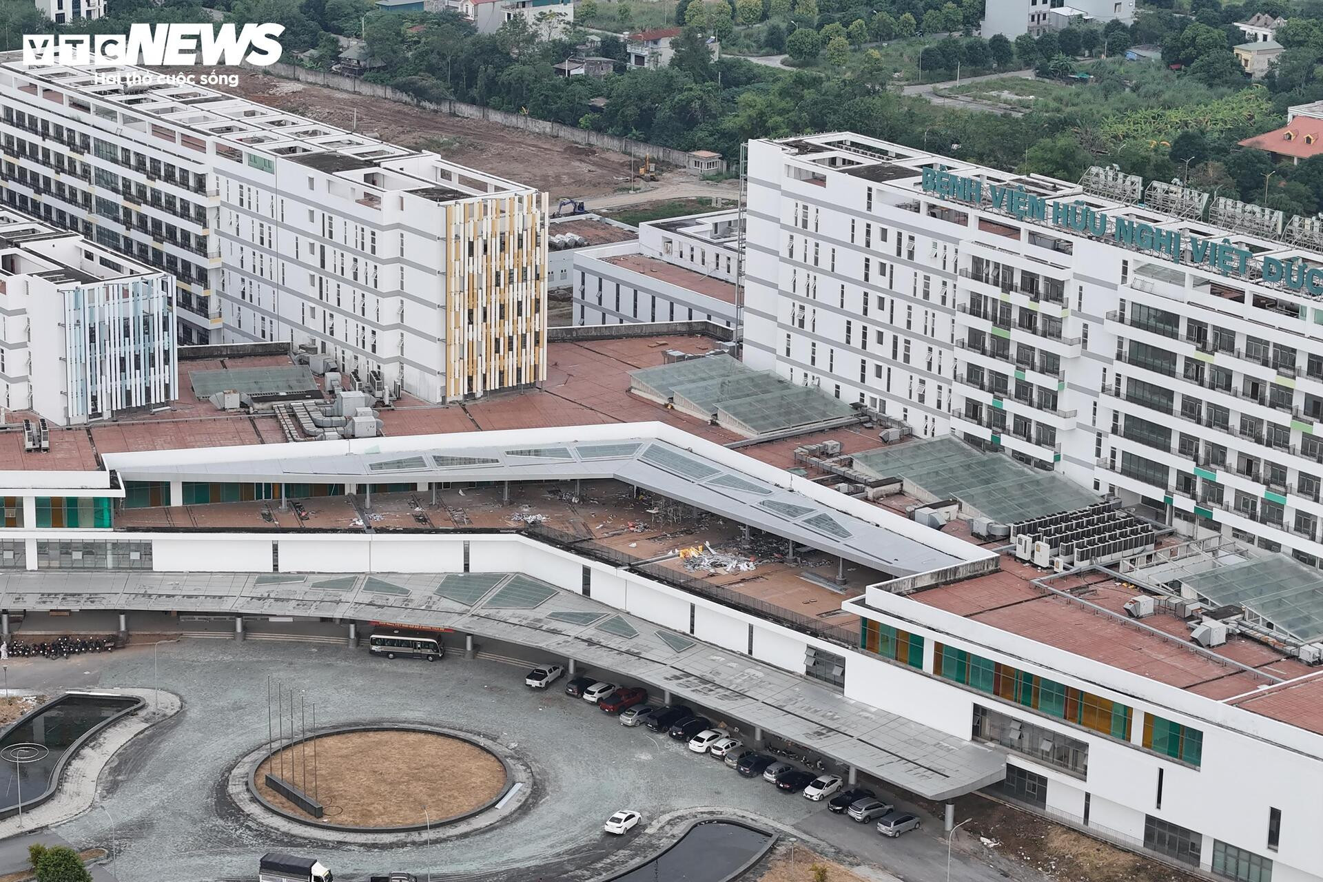 Diện mạo Bệnh viện Bạch Mai, Việt Đức cơ sở 2 trước ngày vận hành- Ảnh 9.