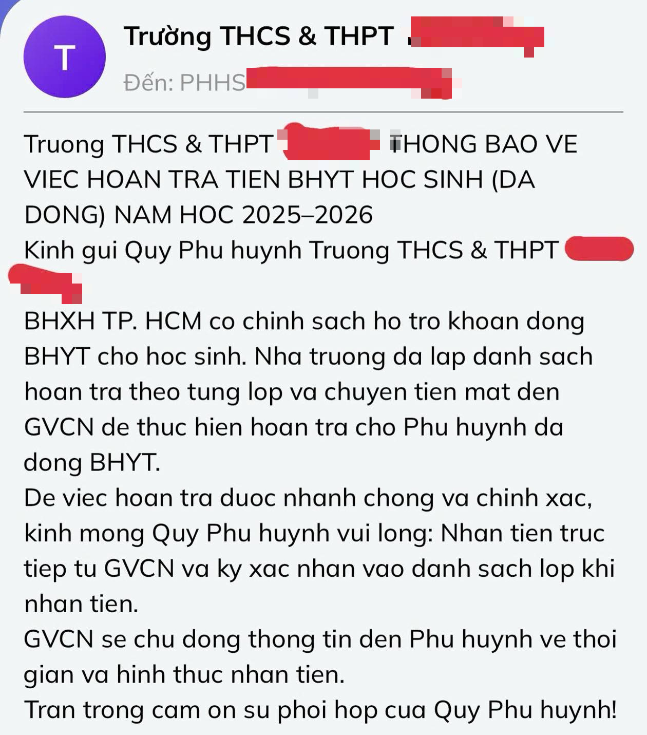 Tin nhắn khiến hàng ngàn phụ huynh TP.HCM háo hức nhất lúc này: Nếu bạn chưa nhận được, cứ từ từ, đừng lo!- Ảnh 3.