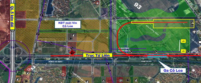 Chi tiết bản đồ và vị trí 4 nhà ga quan trọng của tuyến đường sắt Hà Nội - Quảng Ninh do VinSpeed triển khai- Ảnh 2. Chi tiết bản đồ và vị trí 4 nhà ga quan trọng của tuyến đường sắt Hà Nội - Quảng Ninh do VinSpeed triển khai- Ảnh 2.