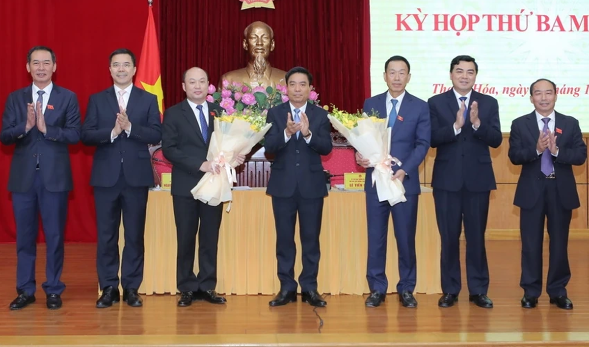 Thanh Hóa bầu bổ sung 2 Phó Chủ tịch UBND tỉnh- Ảnh 1.