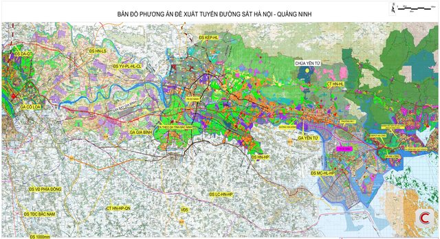Chi tiết bản đồ và vị trí 4 nhà ga quan trọng của tuyến đường sắt Hà Nội - Quảng Ninh do VinSpeed triển khai- Ảnh 1. Chi tiết bản đồ và vị trí 4 nhà ga quan trọng của tuyến đường sắt Hà Nội - Quảng Ninh do VinSpeed triển khai- Ảnh 1.