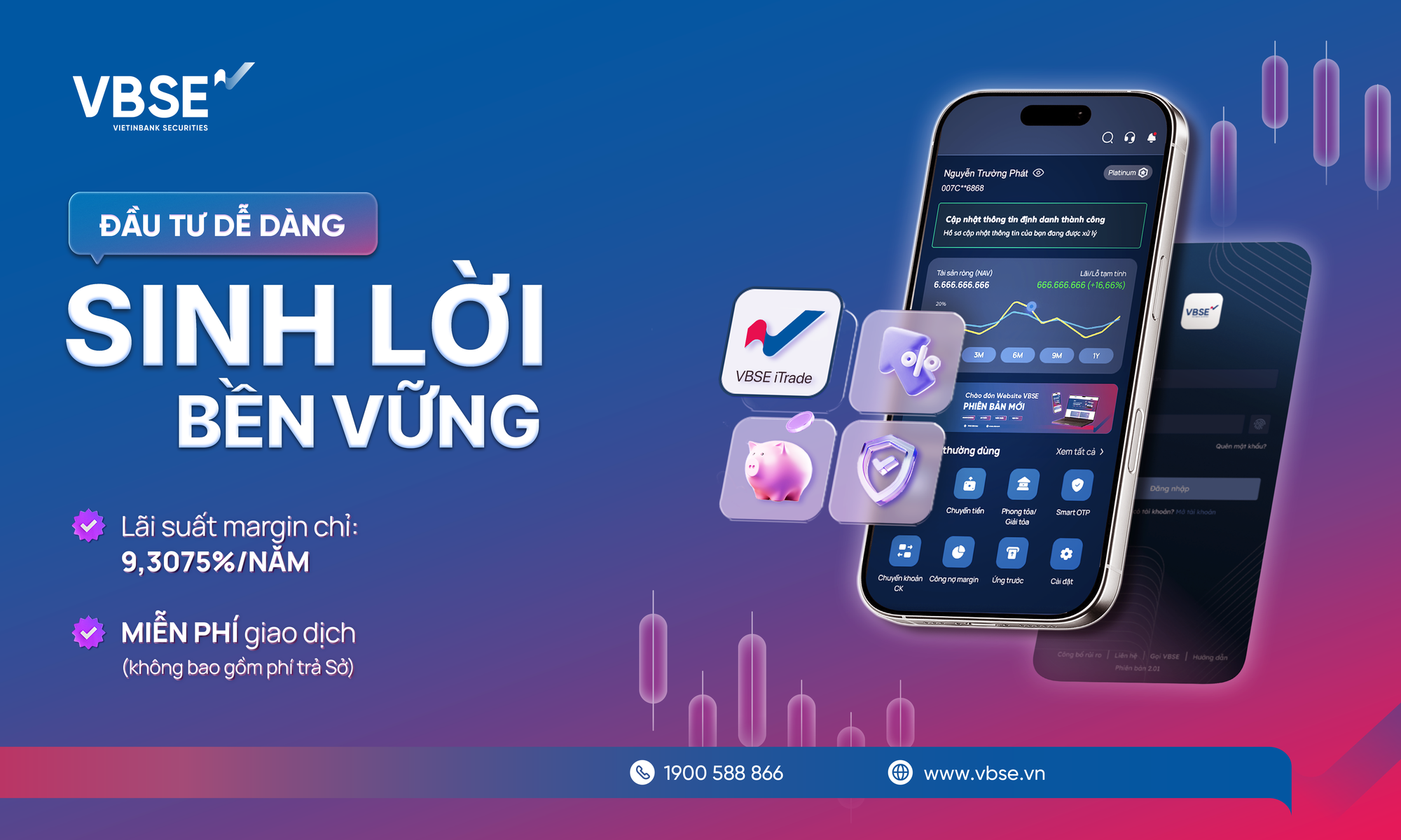 VietinBank Securities ra mắt giao diện App, Website đầu tư mới- Ảnh 1.