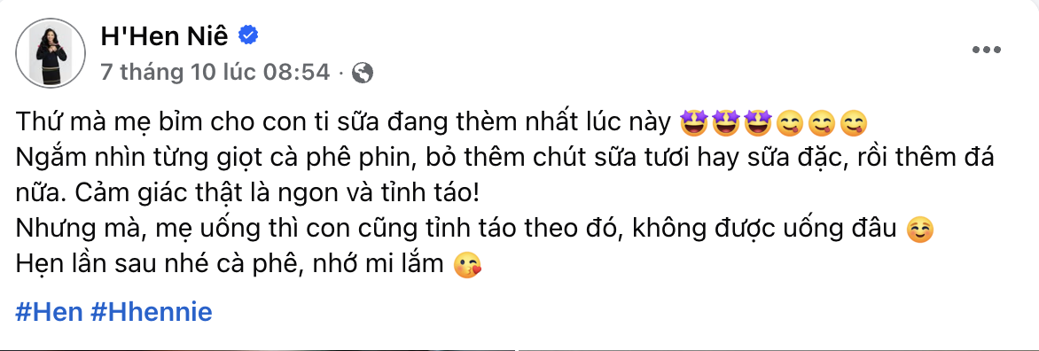Sinh con xong, H'Hen Niê cực thèm 1 món nhưng không dám động vào- Ảnh 1. Sinh con xong, H'Hen Niê cực thèm 1 món nhưng không dám động vào- Ảnh 1.