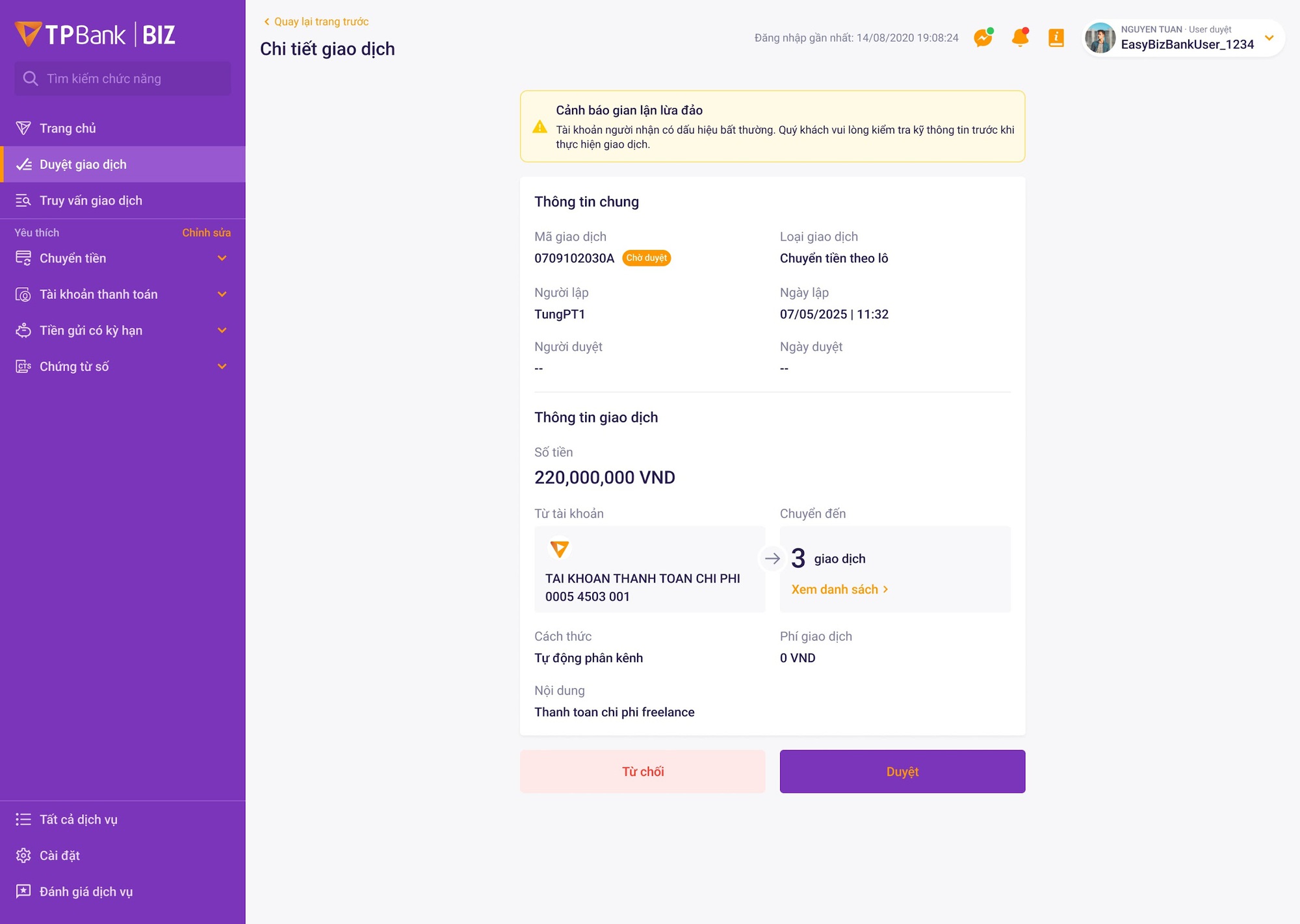 TPBank tiên phong triển khai hệ thống cảnh báo rủi ro lừa đảo trên tất các các kênh giao dịch- Ảnh 2.