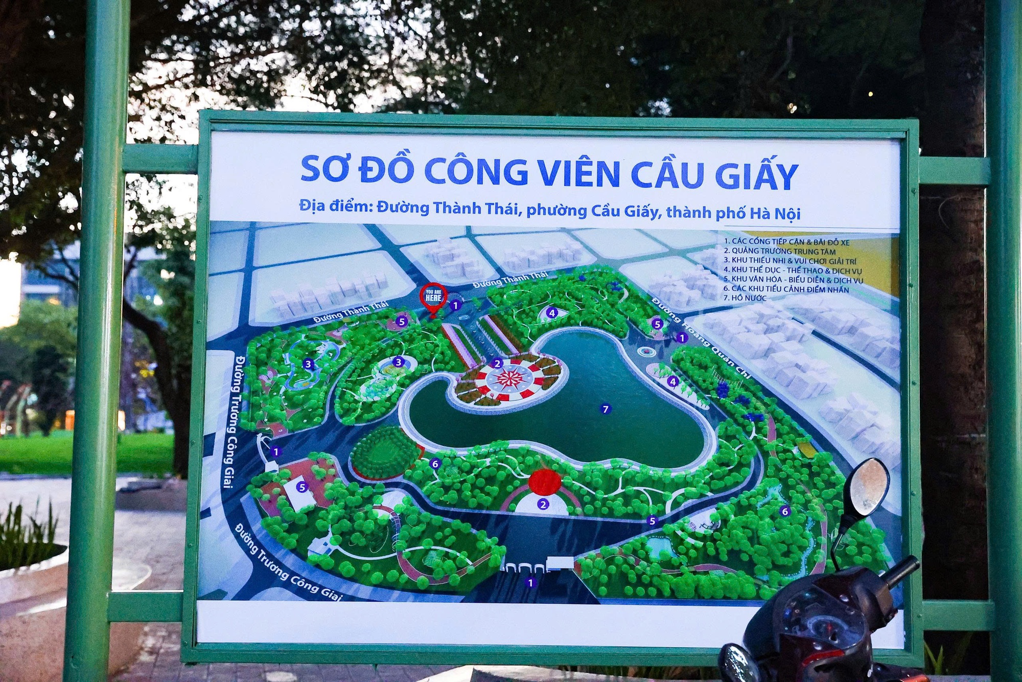 Hà Nội: Diện mạo mới công viên Cầu Giấy sau cải tạo- Ảnh 2.