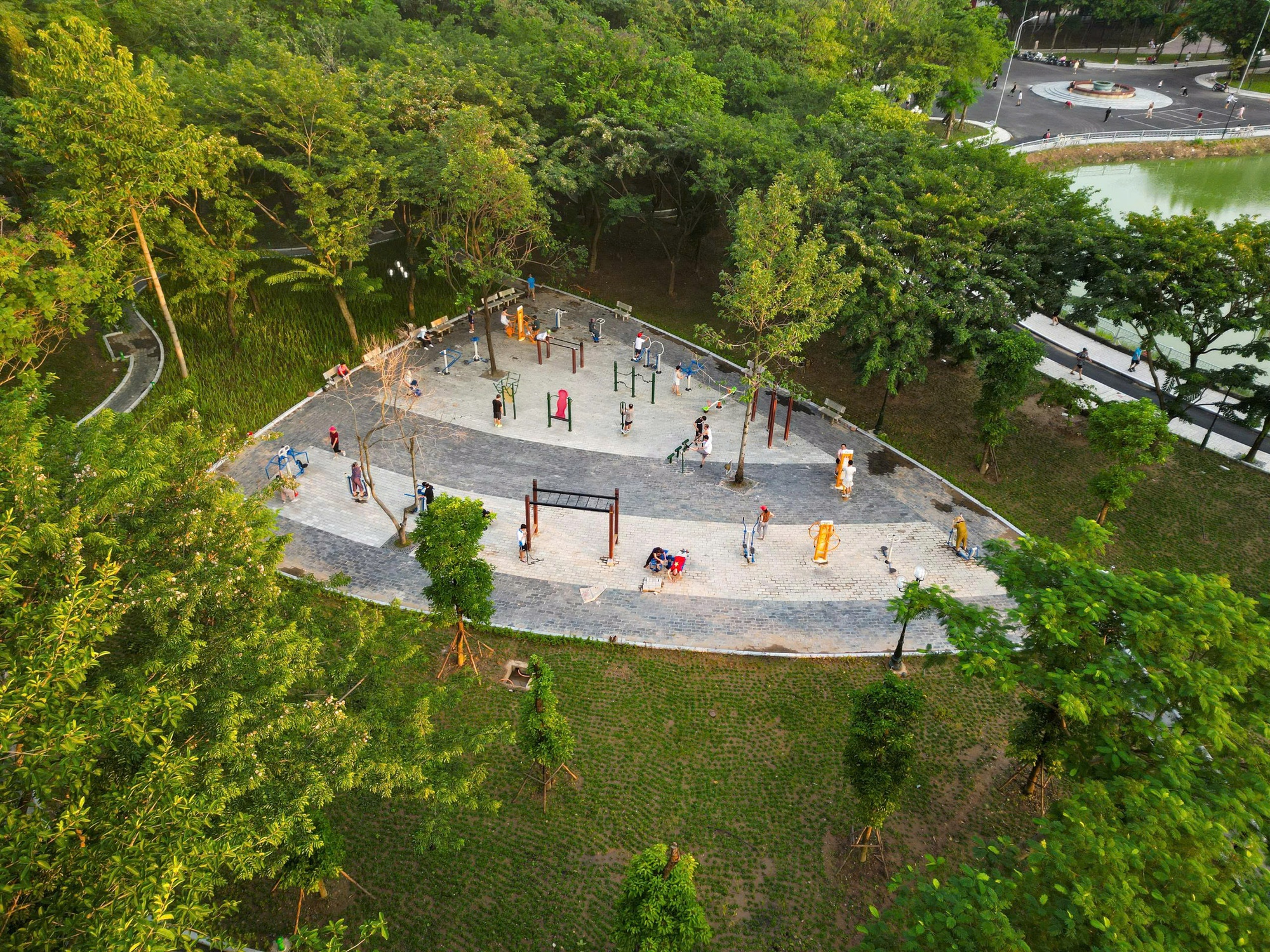 Hà Nội: Diện mạo mới công viên Cầu Giấy sau cải tạo- Ảnh 8.