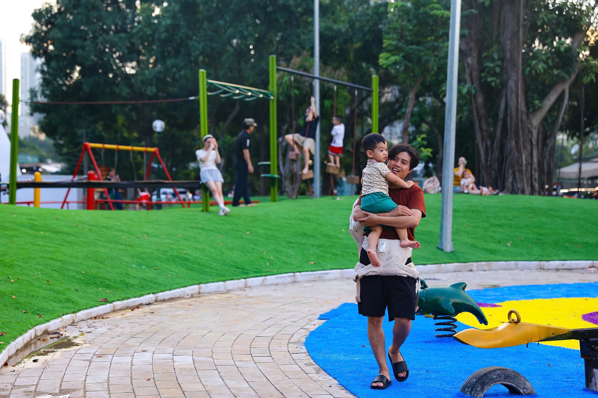 Hà Nội: Diện mạo mới công viên Cầu Giấy sau cải tạo- Ảnh 19.