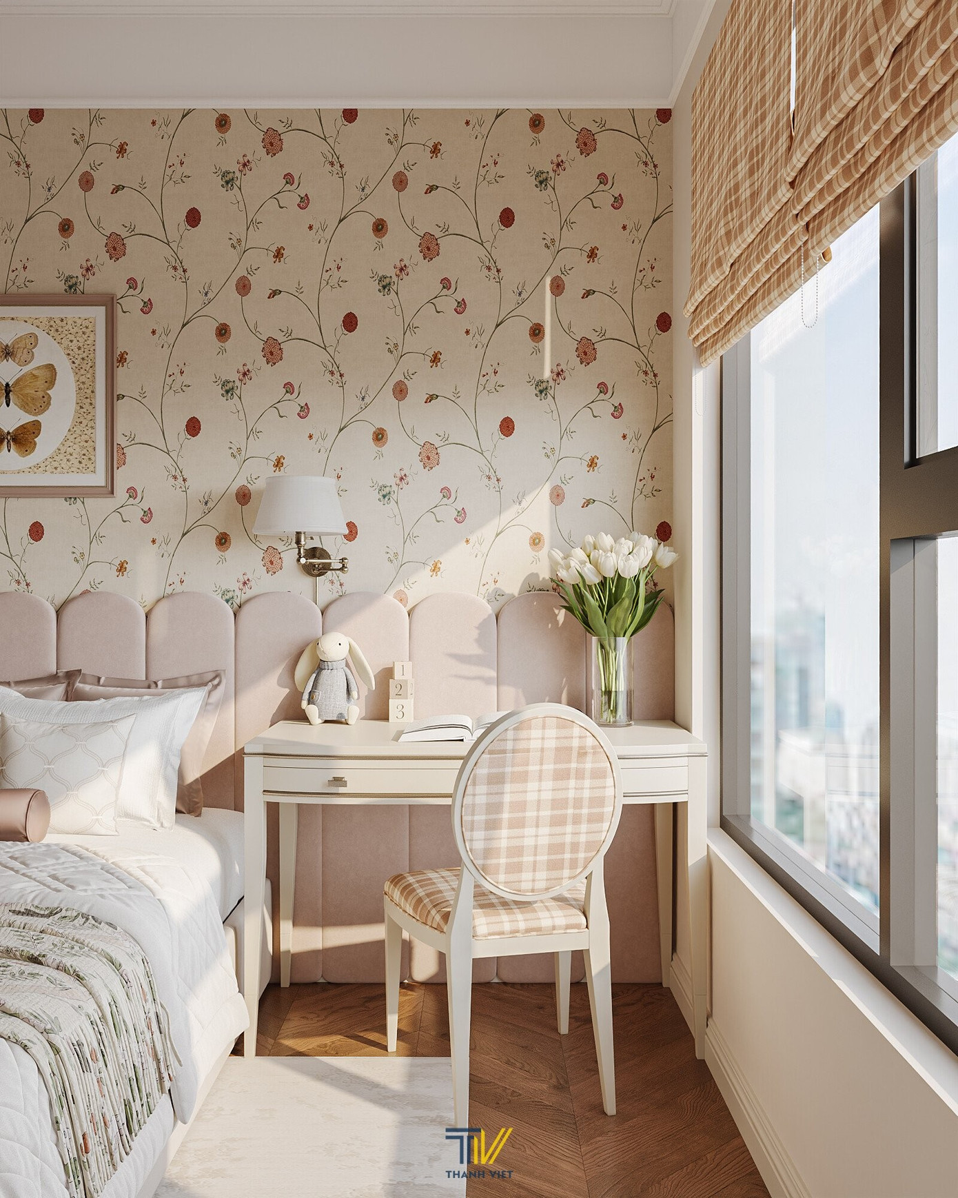 Thiết kế nội thất phong cách Âu Mỹ cho căn hộ 110m2- Ảnh 13.