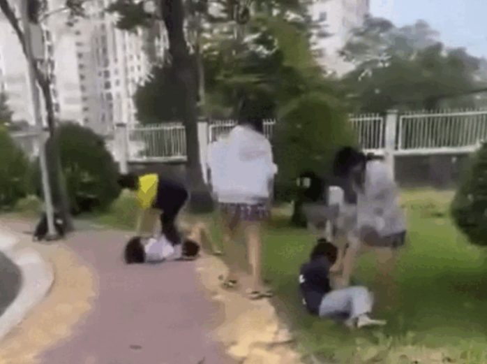 Một nữ sinh ở TPHCM bị đánh hội đồng- Ảnh 1.