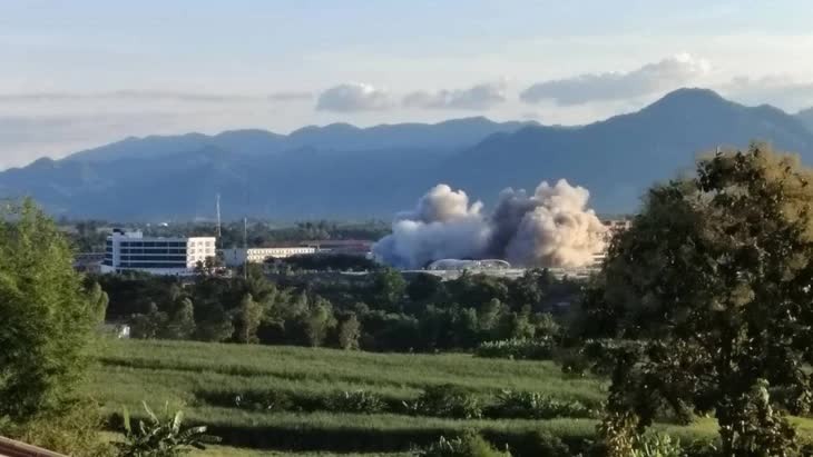 Thái Lan bắt giữ gần 1.600 người trốn khỏi trung tâm lừa đảo ở Myanmar- Ảnh 1. Thái Lan bắt giữ gần 1.600 người trốn khỏi trung tâm lừa đảo ở Myanmar- Ảnh 1.