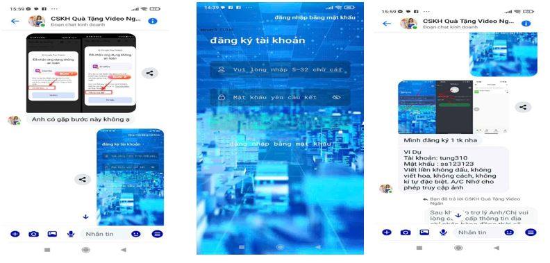Chat với “Trợ lý Như Quỳnh”, nhiều người dân bị dụ cài app lạ để nhận 68.000, 90.000, 150.000 đồng- Ảnh 3.