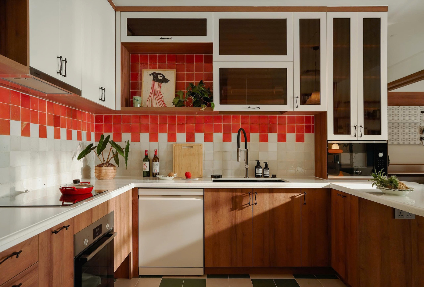 Căn hộ 100m2 dung hòa phong cách Mid-century và yếu tố bản địa- Ảnh 5.