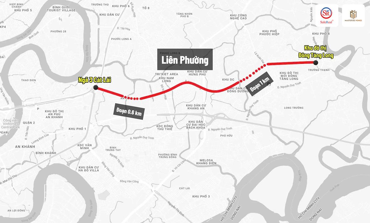 Vẽ lại bản đồ giao thông khu Đông: Tuyến đường dài 660m xuyên qua đô thị quốc tế “tỷ đô” chuẩn bị thông xe, giảm ùn tắc cho nút giao lớn nhất TP HCM- Ảnh 9. Vẽ lại bản đồ giao thông khu Đông: Tuyến đường dài 660m xuyên qua đô thị quốc tế “tỷ đô” chuẩn bị thông xe, giảm ùn tắc cho nút giao lớn nhất TP HCM- Ảnh 9.