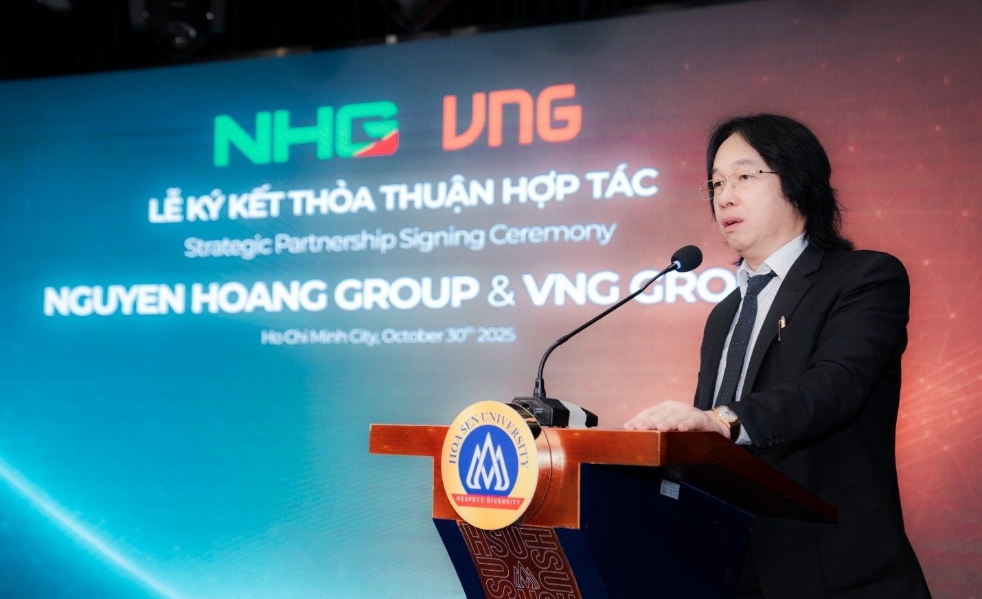 Nguyễn Hoàng Group hợp tác chiến lược với VNG, hợp tác nghiên cứu đào tạo ngành học mới gắn với công nghệ, AI và dữ liệu- Ảnh 1.