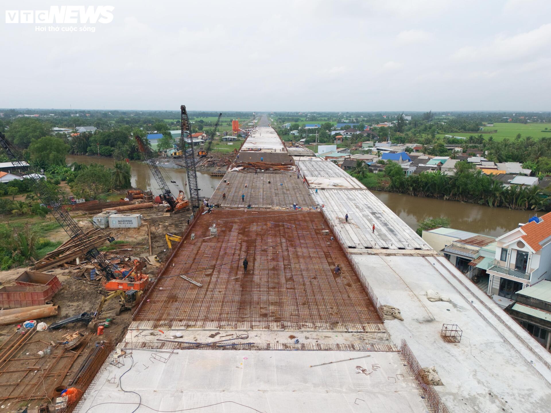 Toàn cảnh Vành đai 3 TP.HCM đoạn qua Tây Ninh tăng tốc về đích- Ảnh 9.