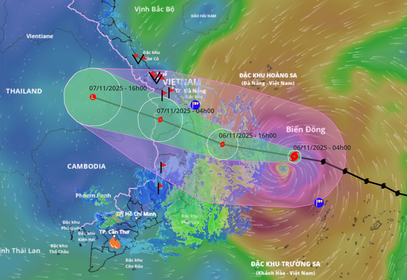 Bão di chuyển quá nhanh, đêm nay đỉnh điểm mưa to gió lớn- Ảnh 1.