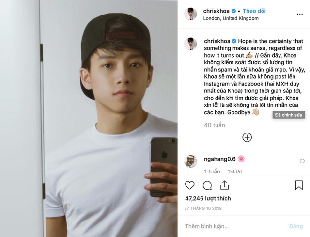 Chris Khoa Nguyễn - trai đẹp bị đồn "không có thật" bất ngờ tái xuất, đã kết hôn!!!- Ảnh 6. Chris Khoa Nguyễn - trai đẹp bị đồn "không có thật" bất ngờ tái xuất, đã kết hôn!!!- Ảnh 6.