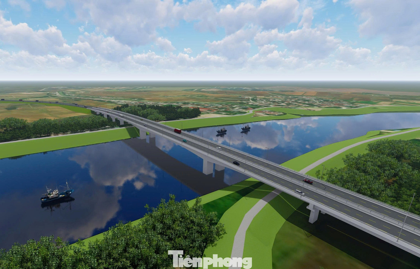 Hình ảnh thiết kế tuyến đường 10 làn xe nối trung tâm Thái Bình với Phố Hiến- Ảnh 3.