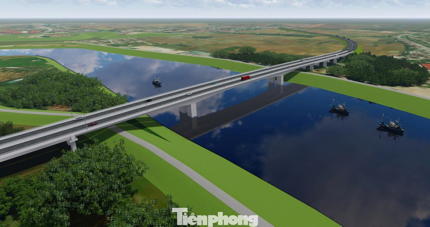 Hình ảnh thiết kế tuyến đường 10 làn xe nối trung tâm Thái Bình với Phố Hiến- Ảnh 5.