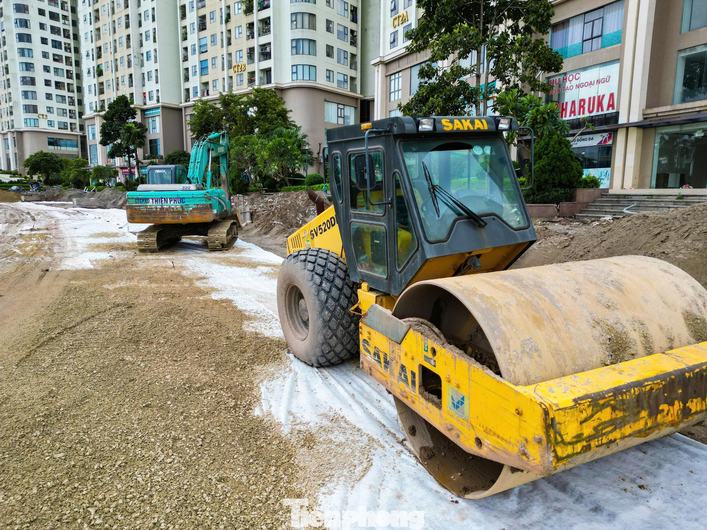 Toàn cảnh tuyến đường hơn trăm tỉ nối hai vành đai Hà Nội đang dần hoàn thiện- Ảnh 8.