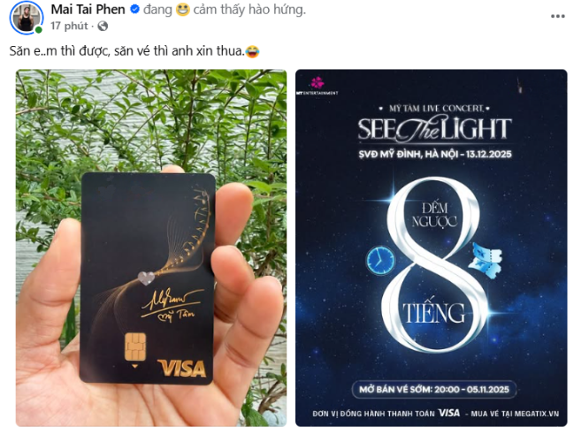 Mai Tài Phến lại thả thính Mỹ Tâm nữa rồi?- Ảnh 1. Mai Tài Phến lại thả thính Mỹ Tâm nữa rồi?- Ảnh 1.