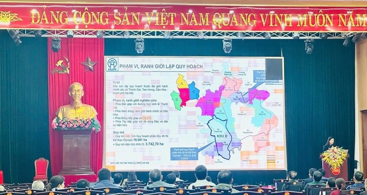 Hà Nội: Lấy ý kiến quy hoạch khu đô thị thể thao Olympic 16.000 ha- Ảnh 1.