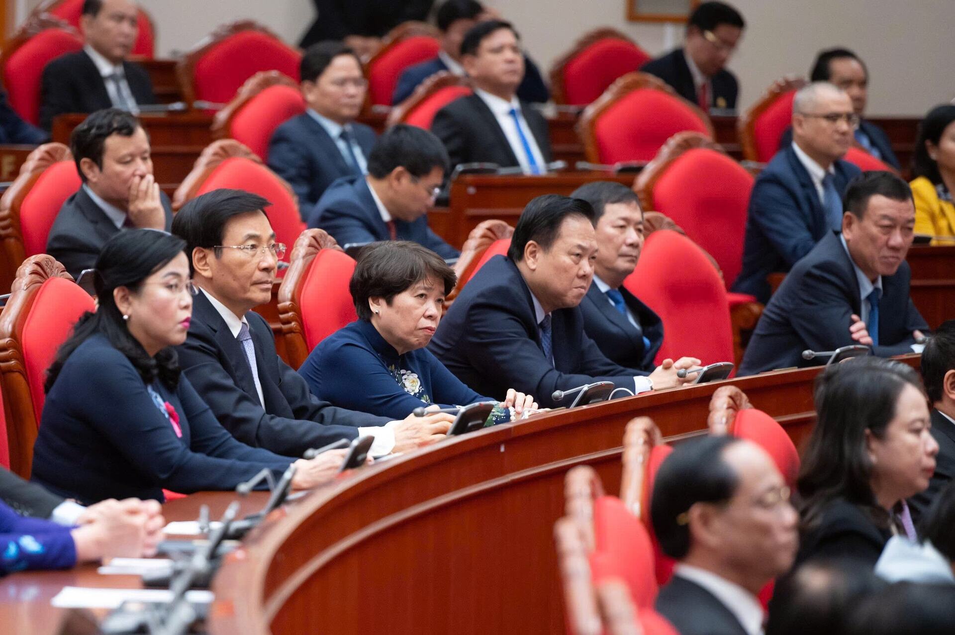 Toàn cảnh bế mạc Hội nghị lần thứ 14 Ban Chấp hành Trung ương Đảng khóa XIII- Ảnh 11.