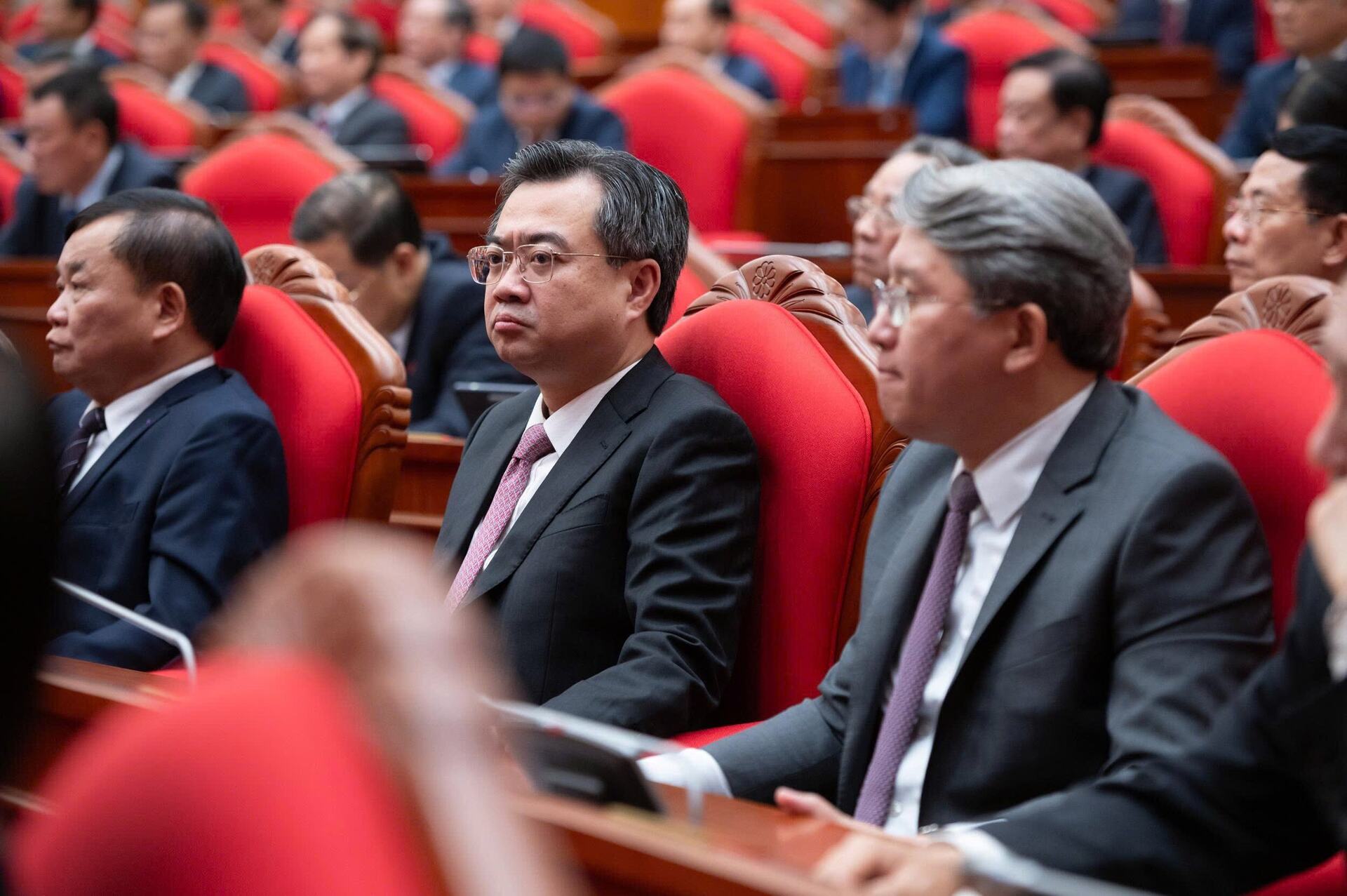 Toàn cảnh bế mạc Hội nghị lần thứ 14 Ban Chấp hành Trung ương Đảng khóa XIII- Ảnh 12.