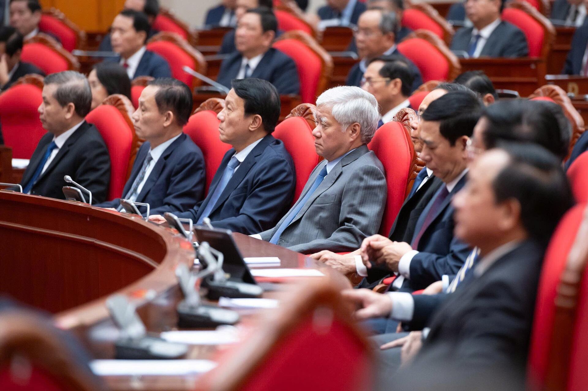 Toàn cảnh bế mạc Hội nghị lần thứ 14 Ban Chấp hành Trung ương Đảng khóa XIII- Ảnh 5.